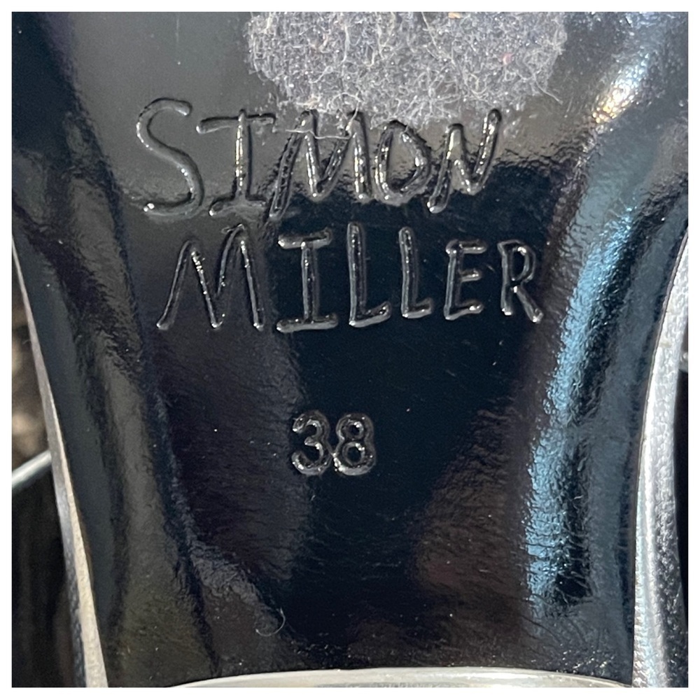 SIMON MILLER Sandals In Silver - Picture 7 of 9